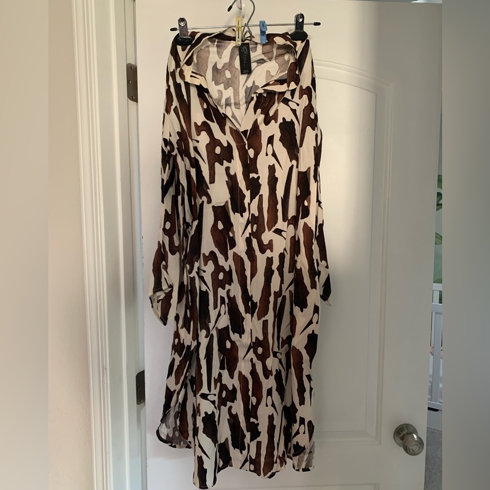 Maria Cornejo silk dress, with pockets